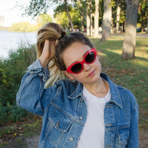 Crap Eyewear Accessories - The Wild Gift Crap Eyewear Sunglasses - Cherry Red